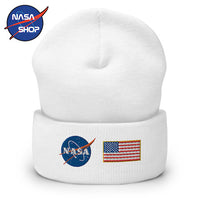 Bonnet NASA Meatball Blanc / USA ∣ NASA SHOP FRANCE®