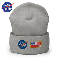 Bonnet NASA Meatball Gris et USA ∣ NASA SHOP FRANCE®