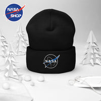 Bonnet NASA Noir Meatball ∣ NASA SHOP FRANCE®
