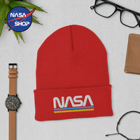 Bonnet NASA Unisexe Rouge ∣ NASA SHOP FRANCE®