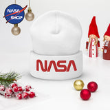 Bonnet NASA Worm Blanc ∣ NASA SHOP FRANCE®