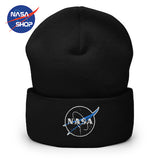 Bonnet Noir NASA Meatball ∣ NASA SHOP FRANCE®