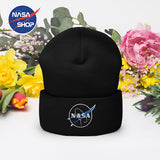 Bonnet Noir NASA ∣ NASA SHOP FRANCE®