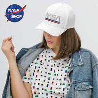 Casquette NASA Blanche Vintage ∣ NASA SHOP FRANCE®