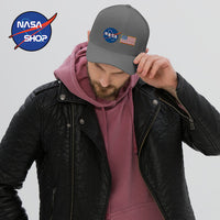 Casquette Gris NASA Pas Cher ∣ NASA SHOP FRANCE®