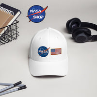 Casquette NASA Blanche - Drapeau USA ∣ NASA SHOP FRANCE®