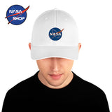 Casquette NASA Blanche Insignia ∣ NASA SHOP FRANCE®