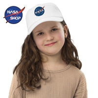 Casquette NASA Enfant Blanche 🧸