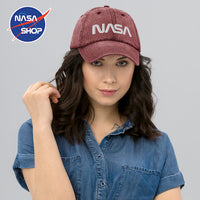 Casquette NASA Rouge Vintage ∣ NASA SHOP FRANCE®
