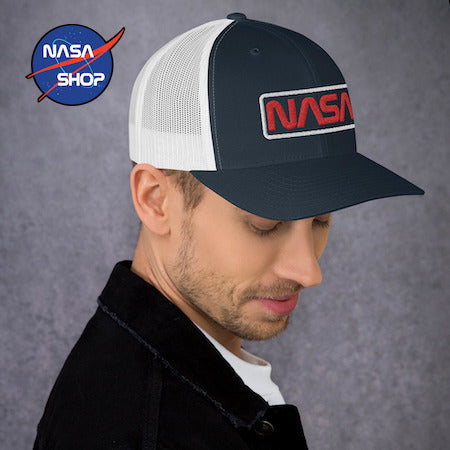 Casquette Trucker NASA ∣ Navy / Blanc