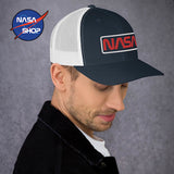 Casquette NASA Trucker Homme Logo NASA ∣ NASA SHOP FRANCE®