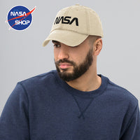 Casquette NASA Vintage - Couleur Crème ∣ NASA SHOP FRANCE®