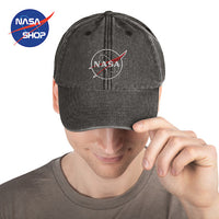 Casquette NASA Vintage Noire ∣ NASA SHOP FRANCE®
