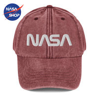Casquette NASA Vintage Rouge ∣ NASA SHOP FRANCE®