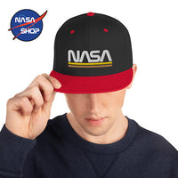 Casquette Noir Rouge Snapback ∣ NASA SHOP FRANCE®