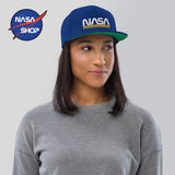 Casquette SNAPBACK Bleu Royal ∣ NASA SHOP FRANCE®