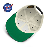 Casquette Snapback Vintage NASA – Vert Satin – Années 80/90 – Progressive Specialties Inc.