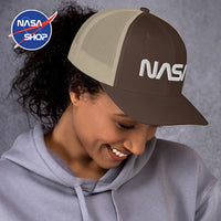 Casquette Trucker NASA Femme "Worm" ∣ NASA SHOP FRANCE®