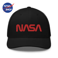Casquette Trucker NASA Noir Homme ∣ NASA SHOP FRANCE®
