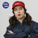 Casquette Visière Femme NASA Rouge ∣ NASA SHOP FRANCE®