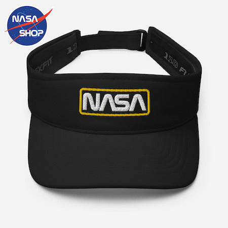 Casquette Visière NASA Homme Femme Noire ∣ NASA SHOP FRANCE®