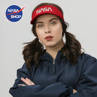Casquette visière rouge - Femme/Homme ∣ NASA SHOP FRANCE®