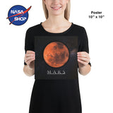 Décoration planète mars en 10 x 10 pouces ∣ NASA SHOP FRANCE®