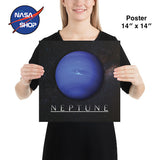 Décoration de la planète neptune en 14 x 14 pouces ∣ NASA SHOP FRANCE®