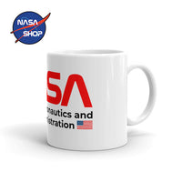 Mug NASA Blanc avec Anse ∣ NASA SHOP FRANCE®