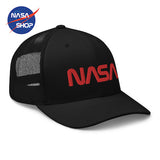 NASA - Casquette Trucker NASA Noir ∣ NASA SHOP FRANCE®