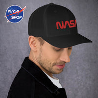 NASA - Casquette Trucker NASA Noire ∣ NASA SHOP FRANCE®