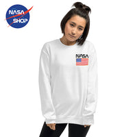 NASA Pull Femme Blanc
