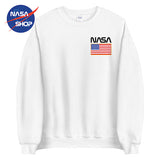 NASA Sweat Blanc Femme