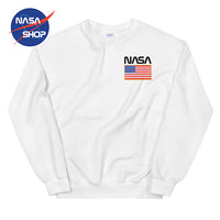 NASA - Sweat Femme Blanc