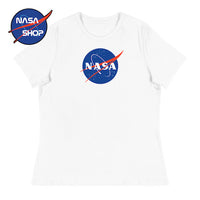 NASA - T Shirt Femme Blanc ∣ NASA SHOP FRANCE®