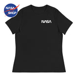 NASA - T Shirt Femme Noir Logo NASA ∣ NASA SHOP FRANCE®