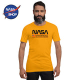 NASA - T Shirt Gold ∣ NASA SHOP FRANCE®