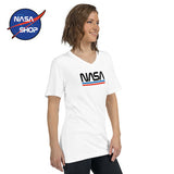 NASA - T-Shirt Femme Blanc ∣ NASA SHOP FRANCE®