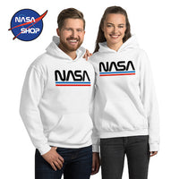 Nasa - Sweat à capuche Blanc Vintage ∣ NASA SHOP FRANCE®