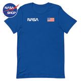 NASA - T Shirt Homme Bleu ∣ NASA SHOP FRANCE®