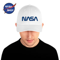 Nasa - Casquette Baseball Blanche Homme ∣ NASA SHOP FRANCE®