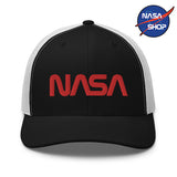 NASA - Casquette "Worm" rouge ∣ NASA SHOP FRANCE®