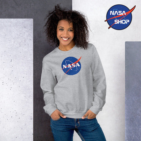 NASA Shop France® - Sweat Shirt Femme Gris