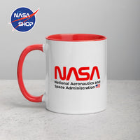 Nasa - Mug avec le logo worm rouge ∣ NASA SHOP FRANCE®
