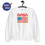 NASA - Pull Bleu Blanc Rouge ∣ NASA SHOP FRANCE®
