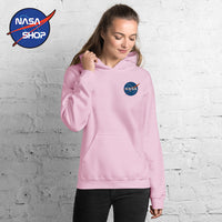 NASA - Sweat à capuche ROSE ∣ NASA SHOP FRANCE®
