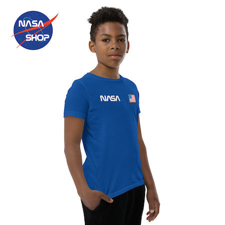 NASA - T Shirt Fille Bleu ∣ NASA SHOP FRANCE®