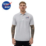 Polo NASA Homme gris