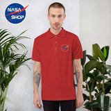 Polo rouge sport ∣ NASA SHOP FRANCE®