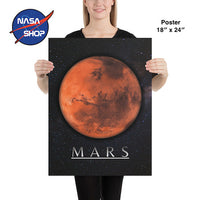 Poster de mars en 18 x 24 pouces ∣ NASA SHOP FRANCE®